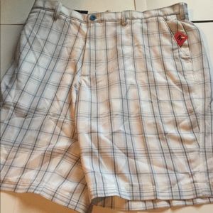 Haggar Casual Flat Front Shorts